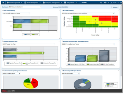 Legacy Archer dashboard 1